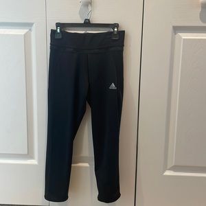 womens adidas black capri leggings